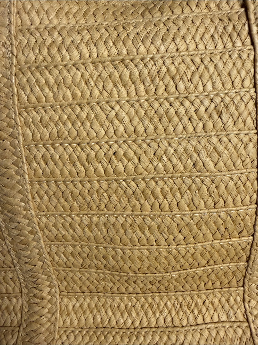 Draper James Woven Straw Tote Bag Natural Color - Picture 2 of 8